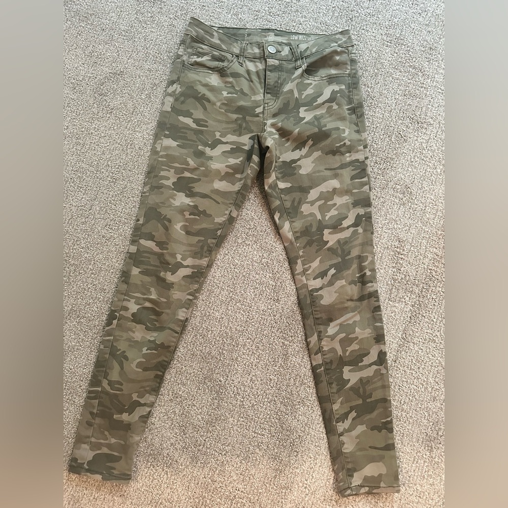 Camo Skinny Jeans